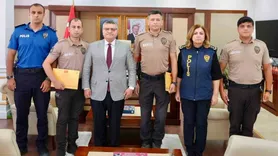 Sinop'ta görevdeki kararlı çaba: mahalle bekçilerine başarı belgesi