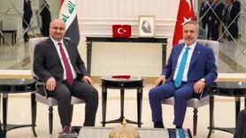Bakan Fidan Bağdat'ta Mehmet Seman Ağaoğlu ile Türkmen gündemini görüştü