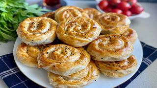 AirFryer'da sadece 30 dakikada gül böreğiniz  hazır! AirFryer’da gül böreği yapımı