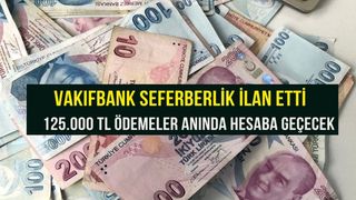 Emekli ve çalışana Kamu Bankası Müjdesi! Ödeme 125.000 TL'ye çıkartıldı! 