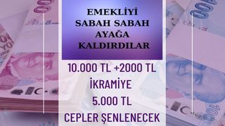 Emekliye MÜJDE! Kasım ayında 5.000 TL SGK, 5.000 TL banka +2.000 TL'ye ek ikramiye bayram ettirecek