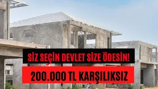 Siz seçin devlet size ödesin! 2+1 3+1 evler için bakanlık kollarını açtı 200.000 TL geri ödemesiz