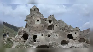 UNESCO listesindeki Soğanlı Vadisi bayramda ziyaretçi akınına uğradı 