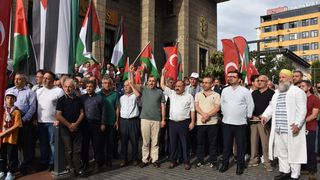Trabzon'da Filistin İçin Yürüyüş Gerçekleşti