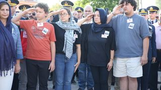 Eskişehir'de Şehit Uzman Çavuş Seydi Ünlü'nün Cenaze Töreni
