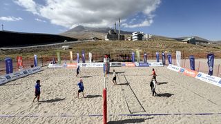 Erciyes'te Plaj Voleybolu Turnuvası Heyecanı Başladı