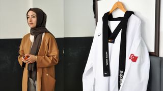 Hatice Kübra Yangın, Eskişehir'de Genç Tekvandocuları Yetiştiriyor