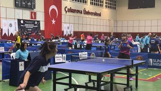Masa Tenisi Süper Lig 2. Etap Müsabakaları Adana'da Başladı