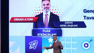 ASKON Genel Başkanı Aydın, Trakya Kariyer Fuarı'nda Öğrencilerle Buluştu