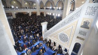 Muş'ta İmam-ı Şafii Cami İbadete Açıldı