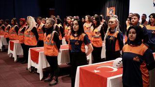 Samsun'da Deprem Şehitleri Anıldı, Afet Gönüllüleri Yemin Etti