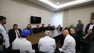 Bakan Işıkhan, Çayırhan Maden Ocağı'ndaki Göçükte Yaralanan İşçileri Ziyaret Etti