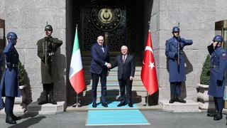 Milli Savunma Bakanı Yaşar Güler, İtalya Savunma Bakanı Guido Crosetto ile Görüştü