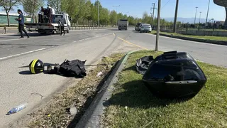 Sakarya'da Motosiklet ile Çarpışan Bisiklet Sürücüsü Hayatını Kaybetti