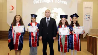 TOGÜ'de 'Çocuk Üniversitesi' Programının Mezuniyet Töreni Gerçekleşti