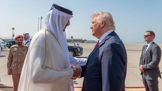 ABD Başkanı Trump, Orta Doğu Turunun İkinci Durağı Katar'a Ulaştı