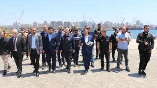 AFAD Başkanı Ali Hamza Pehlivan, Lazkiye Valiliğini Ziyaret Etti