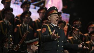 Aleksandrov Rus Kızılordu Korosu ve Dans Topluluğu Ankara'da Sanatseverlerle Buluştu