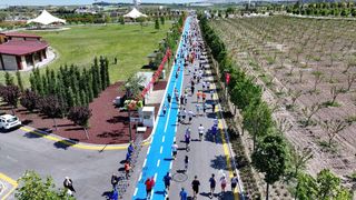 Ankara'da 19 Mayıs Yarı Maratonu ve Halk Koşusu Gerçekleştirildi