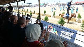Cumhurbaşkanı Erdoğan, 7. Etnospor Kültür Festivali'ni Ziyaret Etti