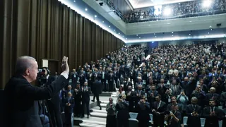 Cumhurbaşkanı Erdoğan, Teşkilat Akademisi Liderlik Okulu'nda konuştu