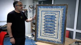 Erzurum'da Naht Sanatıyla Bülent Yazıcı'nın 15 Yılda Bine Yakın Eseri