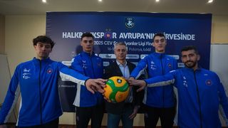 Halkbank, CEV Şampiyonlar Ligi Dörtlü Finali Öncesinde Basın Toplantısı Düzenledi