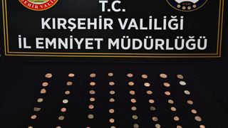 Kırşehir'de Kaçak Tarihi Eser Operasyonu: 151 Obje Ele Geçirildi