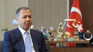 KKTC Cumhurbaşkanı Ersin Tatar, İçişleri Bakanı Ali Yerlikaya'yı Kabul Etti