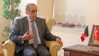 Kuveyt Büyükelçisi Adwani, Muğla Büyükşehir Belediye Başkanı Aras'ı Ziyaret Etti