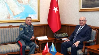 Milli Savunma Bakanı Yaşar Güler, Kazakistan Genelkurmay Başkanı Kemaletdinov'u kabul etti