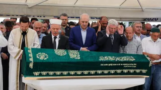 TBMM Başkanı Numan Kurtulmuş, Prof. Dr. Halis Ayhan'ın Cenaze Törenine Katıldı