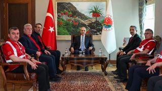 TBMM Başkanı Numan Kurtulmuş, Şırnak'ta Valiliği ve Belediye'yi Ziyaret Etti