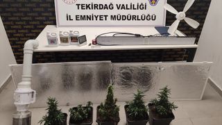 Tekirdağ'da İklimlendirme Sistemiyle Uyuşturucu Üreten İki Zanlı Gözaltına Alındı