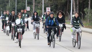 Tekirdağ'da Üniversiteliler Bağımlılığa Karşı Pedal Çevirdi