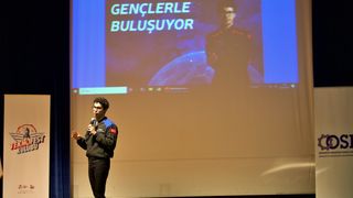 Türkiye'nin İkinci Astronotu Tuva Cihangir Atasever, Osmaniye'de Öğrencilerle Buluştu