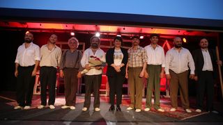 Uşak'ta Vagon Sahne Projesi Kapsamında 'Misafir' Oyunu Sahnelendi