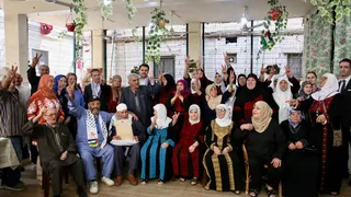 YTB Başkanı Abdullah Eren, Beyrut'taki Sabra Şatilla Mülteci Kampını Ziyaret Etti