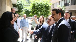 YTB Başkanı Abdullah Eren, Lübnan Üniversitesi Türkoloji Bölümü'nü Ziyaret Etti