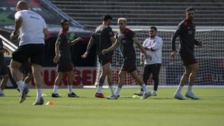 A Milli Futbol Takımı Meksika maçı için hazırlandı