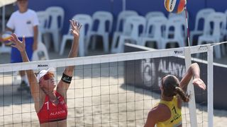 Dünya Plaj Voleybolu Pro Tur 2025 Alanya Etabı 4. Gün Müsabakalarıyla Devam Ediyor