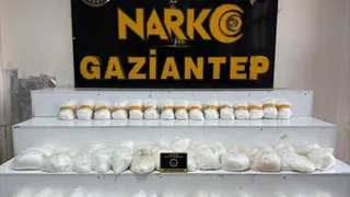 Gaziantep'te 58 Kilo Uyuşturucu Ele Geçirildi, 2 Şüpheli Tutuklandı