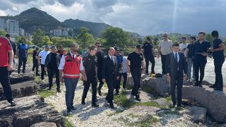 Giresun’da Denizde Kaybolan Çocuk İçin Arama Çalışmaları Devam Ediyor