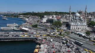 Kurban Bayramı'nda Tarihi Yarımada'da Yoğunluk
