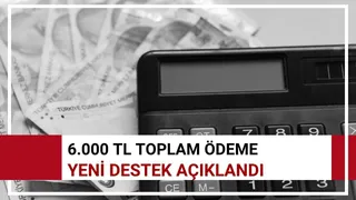 Şok destek dün açıklandı! 6.000 TL keş para ceplere yakışacak 