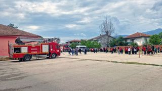 Tokat'ta Lisede Çıkan Yangın, Öğretmenler Odasında Hasara Neden Oldu