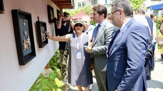 Trabzon'da 15. Uluslararası Sanat Günleri Açıldı
