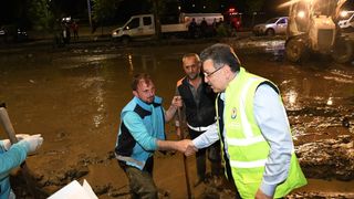 Trabzon'da Sel Felaketi Sonrası Afet Koordinasyon Çalışmaları Devam Ediyor