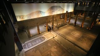 Zeugma Mozaik Müzesi'nde Kurban Bayramı Yoğunluğu Artıyor
