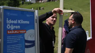 Ayder Yaylası'nda 'İdeal Kilonu Öğren, Sağlıklı Yaşa' Etkinliği Düzenlendi